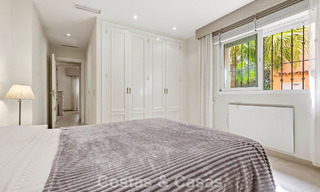 Ground-floor apartment with private garden for sale just 50m from the beach on the New Golden Mile, between Marbella and Estepona 804550 