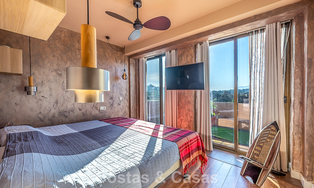 Spacious duplex penthouse with spectacular rooftop terrace for sale in Atalaya, New Golden Mile, Marbella - Estepona 804643