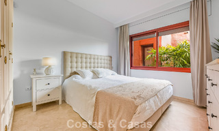Prestigious garden apartment for sale in a leading beachfront development between Marbella and Estepona 804964 