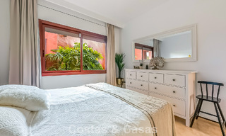Prestigious garden apartment for sale in a leading beachfront development between Marbella and Estepona 804965 