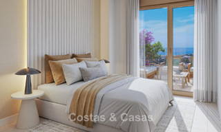 Luxury new-build apartments with panoramic sea views for sale in La Cala de Mijas, Costa del Sol 804600 