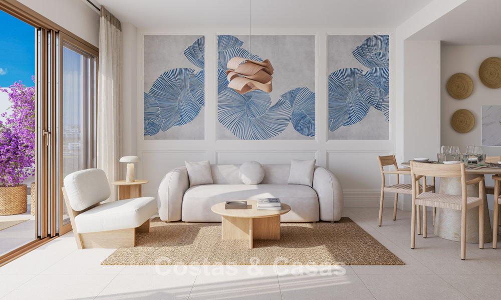 Luxury new-build apartments with panoramic sea views for sale in La Cala de Mijas, Costa del Sol 804604