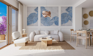 Luxury new-build apartments with panoramic sea views for sale in La Cala de Mijas, Costa del Sol 804604 