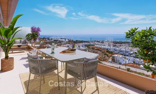 Luxury new-build apartments with panoramic sea views for sale in La Cala de Mijas, Costa del Sol 804605 