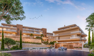 Luxury new-build apartments with panoramic sea views for sale in La Cala de Mijas, Costa del Sol 804609 