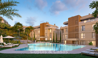 Luxury new-build apartments with panoramic sea views for sale in La Cala de Mijas, Costa del Sol 804610 