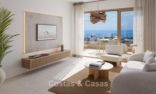 Luxury new-build apartments with panoramic sea views for sale in La Cala de Mijas, Costa del Sol 804613 