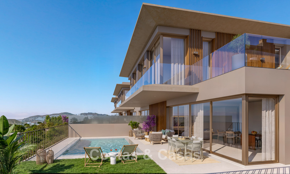 Exclusive luxury homes with panoramic views for sale in La Cala de Mijas, Costa del Sol 804618
