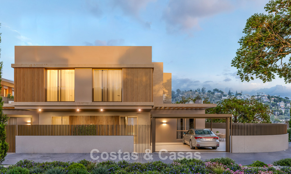 Exclusive luxury homes with panoramic views for sale in La Cala de Mijas, Costa del Sol 804619