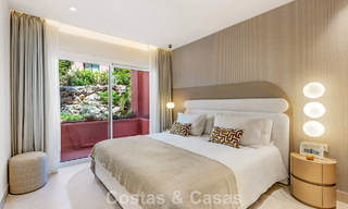 Contemporary renovated apartment with open sea views for sale on the New Golden Mile, between Marbella and Estepona 804682 