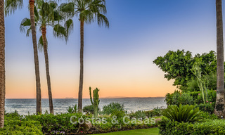 Contemporary renovated apartment with open sea views for sale on the New Golden Mile, between Marbella and Estepona 804705 