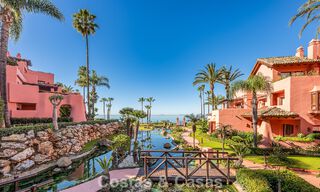 Contemporary renovated apartment with open sea views for sale on the New Golden Mile, between Marbella and Estepona 804889 