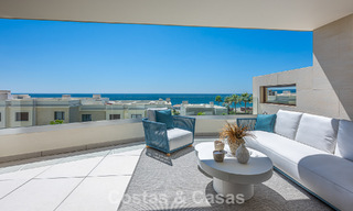 Refined designer apartment with sea views in a modern beachfront development on Marbella’s New Golden Mile - Estepona 804720 