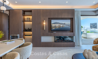 Refined designer apartment with sea views in a modern beachfront development on Marbella’s New Golden Mile - Estepona 804723 
