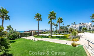 Refined designer apartment with sea views in a modern beachfront development on Marbella’s New Golden Mile - Estepona 804728 
