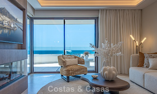 Refined designer apartment with sea views in a modern beachfront development on Marbella’s New Golden Mile - Estepona 804732 