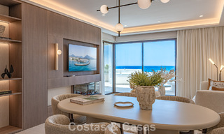 Refined designer apartment with sea views in a modern beachfront development on Marbella’s New Golden Mile - Estepona 804733 