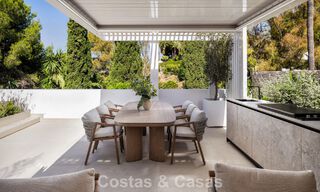Luxury duplex penthouse with inviting rooftop terrace for sale on Marbella’s prestigious Golden Mile 804736 