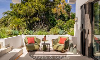 Luxury duplex penthouse with inviting rooftop terrace for sale on Marbella’s prestigious Golden Mile 804753 