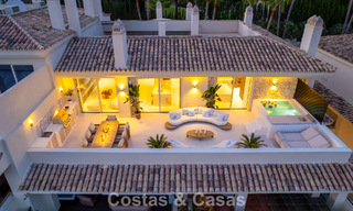 Luxurious, contemporary renovated penthouse with panoramic sea views for sale in Sierra Blanca on Marbella’s Golden Mile 804801 