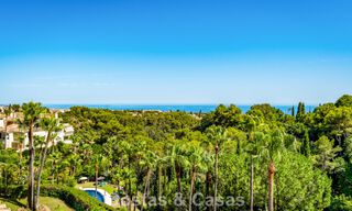 Luxurious, contemporary renovated penthouse with panoramic sea views for sale in Sierra Blanca on Marbella’s Golden Mile 804807 