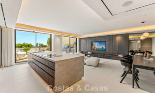 Luxurious, contemporary renovated penthouse with panoramic sea views for sale in Sierra Blanca on Marbella’s Golden Mile 804808 