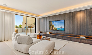 Luxurious, contemporary renovated penthouse with panoramic sea views for sale in Sierra Blanca on Marbella’s Golden Mile 804809 