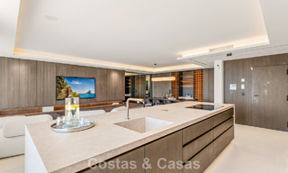 Luxurious, contemporary renovated penthouse with panoramic sea views for sale in Sierra Blanca on Marbella’s Golden Mile 804812 