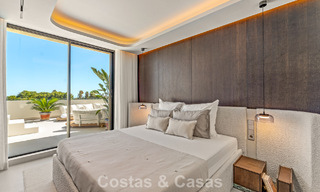 Luxurious, contemporary renovated penthouse with panoramic sea views for sale in Sierra Blanca on Marbella’s Golden Mile 804814 