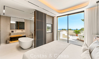 Luxurious, contemporary renovated penthouse with panoramic sea views for sale in Sierra Blanca on Marbella’s Golden Mile 804816 