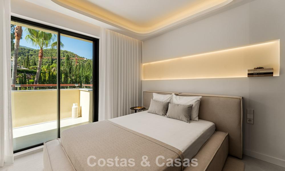 Luxurious, contemporary renovated penthouse with panoramic sea views for sale in Sierra Blanca on Marbella’s Golden Mile 804822