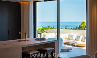 Luxurious, contemporary renovated penthouse with panoramic sea views for sale in Sierra Blanca on Marbella’s Golden Mile 804830 