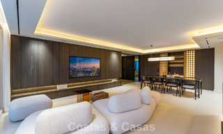 Luxurious, contemporary renovated penthouse with panoramic sea views for sale in Sierra Blanca on Marbella’s Golden Mile 804835 