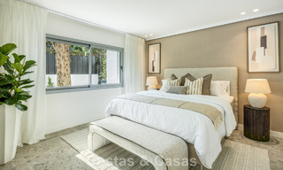 Spanish villa with a modern interior and a large garden for sale on the New Golden Mile in Benahavis between Marbella and Estepona 804845 