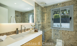 Spanish villa with a modern interior and a large garden for sale on the New Golden Mile in Benahavis between Marbella and Estepona 804846 