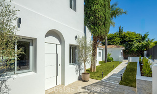Spanish villa with a modern interior and a large garden for sale on the New Golden Mile in Benahavis between Marbella and Estepona 804849 
