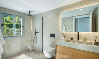Spanish villa with a modern interior and a large garden for sale on the New Golden Mile in Benahavis between Marbella and Estepona 804850 