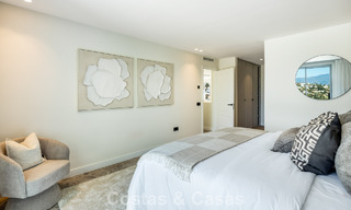 Spanish villa with a modern interior and a large garden for sale on the New Golden Mile in Benahavis between Marbella and Estepona 804854 