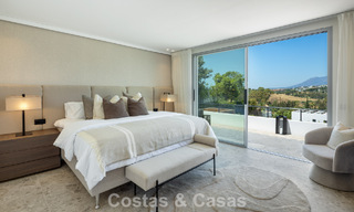 Spanish villa with a modern interior and a large garden for sale on the New Golden Mile in Benahavis between Marbella and Estepona 804856 