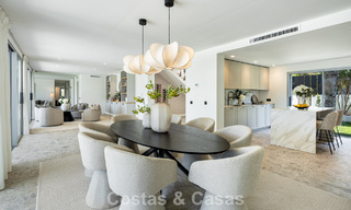 Spanish villa with a modern interior and a large garden for sale on the New Golden Mile in Benahavis between Marbella and Estepona 804862 