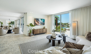 Spanish villa with a modern interior and a large garden for sale on the New Golden Mile in Benahavis between Marbella and Estepona 804867 