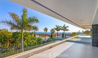 Exclusive contemporary villa with panoramic sea views for sale in Los Flamingos, a 5-Star Golf resort in Marbella - Benahavís 804760 