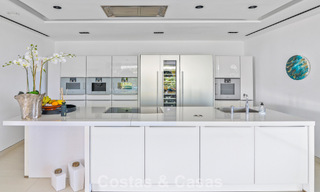 Exclusive contemporary villa with panoramic sea views for sale in Los Flamingos, a 5-Star Golf resort in Marbella - Benahavís 804769 
