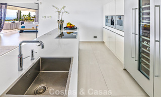 Exclusive contemporary villa with panoramic sea views for sale in Los Flamingos, a 5-Star Golf resort in Marbella - Benahavís 804771 