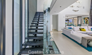 Exclusive contemporary villa with panoramic sea views for sale in Los Flamingos, a 5-Star Golf resort in Marbella - Benahavís 804775 