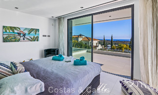 Exclusive contemporary villa with panoramic sea views for sale in Los Flamingos, a 5-Star Golf resort in Marbella - Benahavís 804779 
