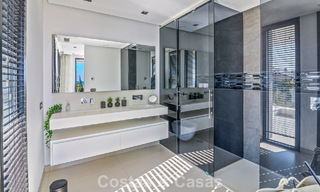 Exclusive contemporary villa with panoramic sea views for sale in Los Flamingos, a 5-Star Golf resort in Marbella - Benahavís 804780 