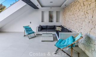 Exclusive contemporary villa with panoramic sea views for sale in Los Flamingos, a 5-Star Golf resort in Marbella - Benahavís 804794 