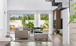 Elegant, renovated townhouse with private swimming pool for sale in Nueva Andalucía, Marbella 804907 