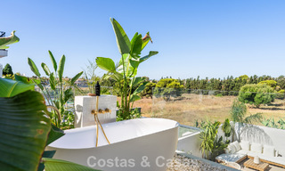 Elegant, renovated townhouse with private swimming pool for sale in Nueva Andalucía, Marbella 804913 
